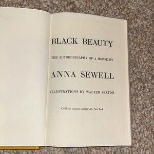 Black beauty by Anna Sewell